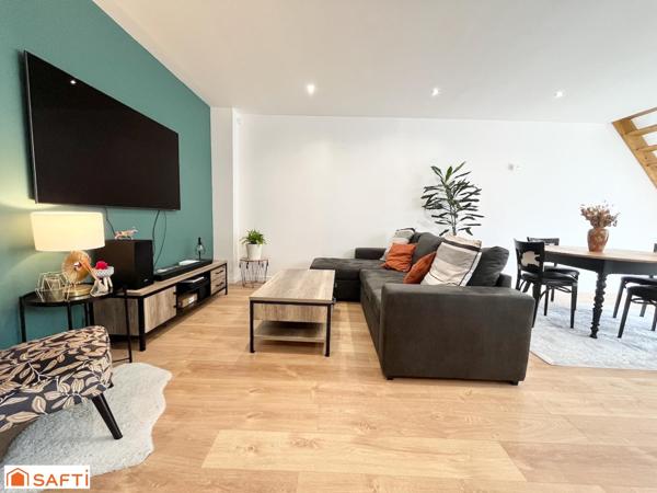 Maison soignée 3 chambres avec jardin