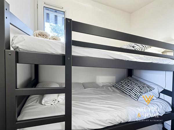Appartement La Grande Motte – Rez-de-jardin 86 m² de vie global, 6 couchages, Piscine & Parking