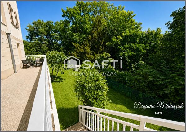 Superbe appartement T4 2015 avec terrasse et jardin