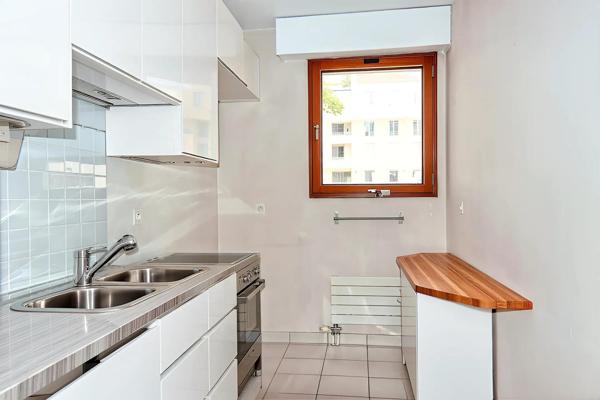 Levallois-Perret, Front de Seine 2 pièces lumineux 45.50m² avec balcon,