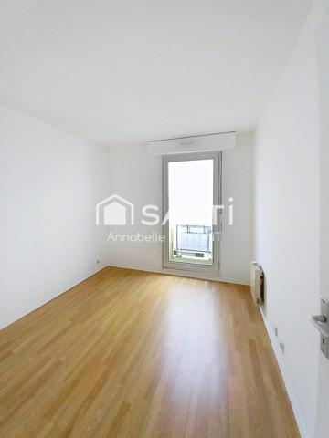 Appartement 2 chambres avec balcon et box fermé
