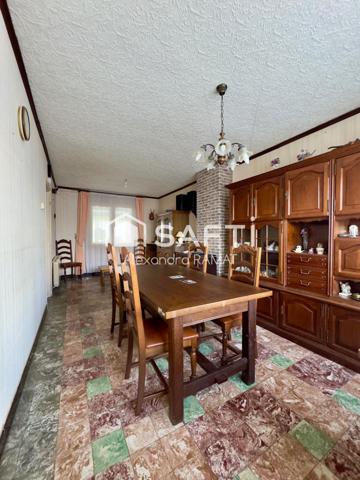 Maison 3 chambres jardin et garage proche commodités