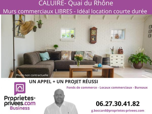 CALUIRE ET CUIRE - MURS COMMERCIAUX LIBRES, LOCAL 45,61 m²