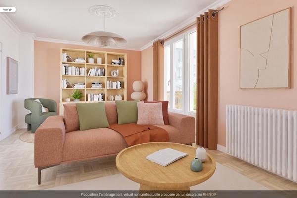 Appartement à vendre |  Villeurbanne |  4 pièces | 71 m²