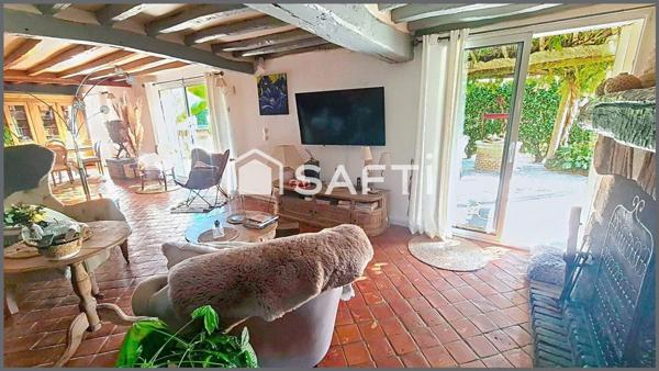 Maison de caractère ,vivable de plain pied