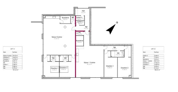 Vente / Appartement T4