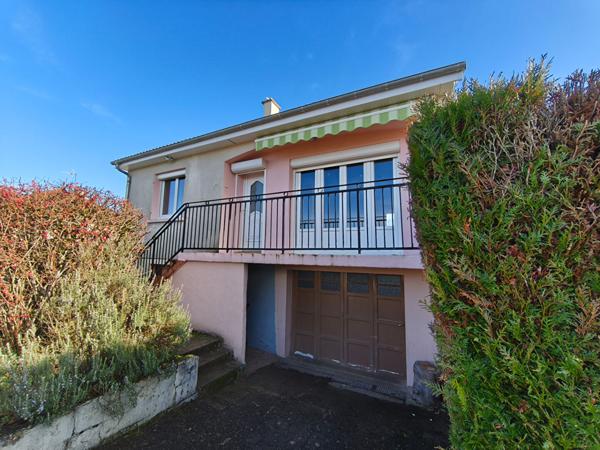 Pavillon sur sous-sol, Marzy 2 chambres, quartier résidentiel, 10 minutes Nevers