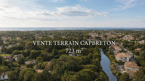 Opportunité : Terrain halles Capbreton 723 m²