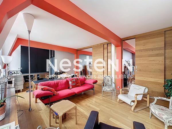 Nestenn - Paris 10e - Saint-Vincent-de-Paul - Appartement + Surface Commerciale de 66 m2 - 6e étage avec ascenseur - Vue dégagée sur Paris - Cave