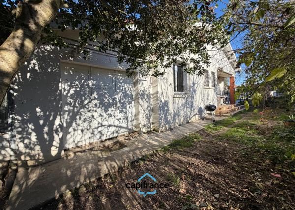 Toulouse 25 min, Saint Sulpice La Pointe centre, maison T3 de 74 m² avec garage, terrain de 588 m² env.