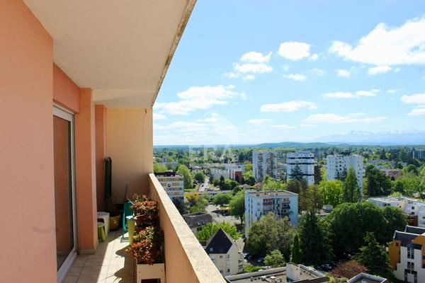 L'appartement le plus haut de Pau - T4 plein sud de 103m²