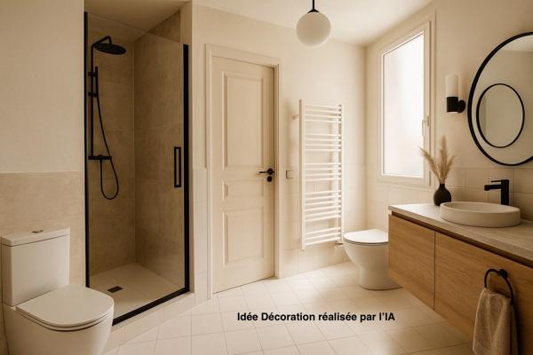 Maison de village à vendre à Allauch – 82 m² – 2 chambres – Façade et toiture rénovées