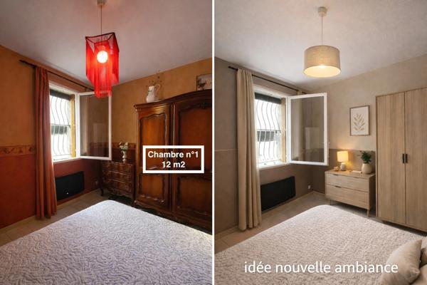Maison de village à vendre à Allauch – 82 m² – 2 chambres – Façade et toiture rénovées