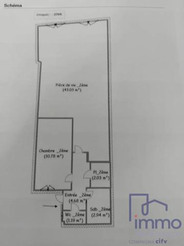 Appartement à vendre au Puy-en-Velay (43000)