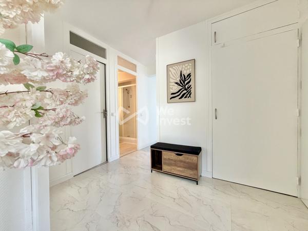 Appartement de type 3 de 60.16 m2 avec loggia, cave et place de stationnement.