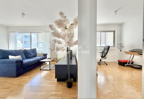 Appartement de type 3 de 60.16 m2 avec loggia, cave et place de stationnement.