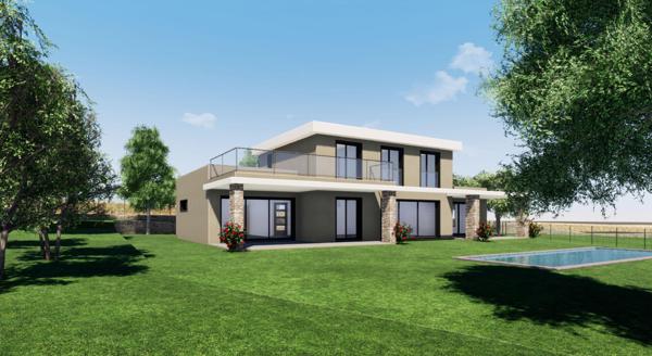 Villa neuve en cours de finitions - OPIO - 6 pièces - 190 m2