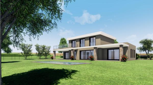 Villa neuve en cours de finitions - OPIO - 6 pièces - 190 m2