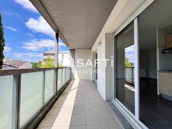 Studio 24 m2 - Le Haillan - Balcon de 9 m2