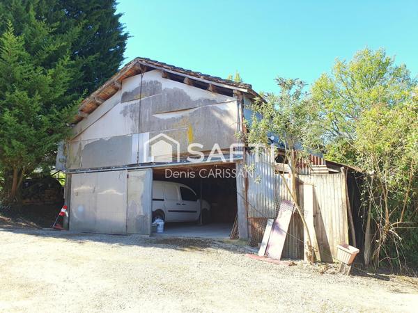 Longère rénovée + piscine + hangar et garages