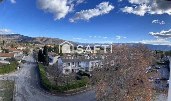 Duplex lumineux au dernier étage avec balcon plein sud et vue dégagée