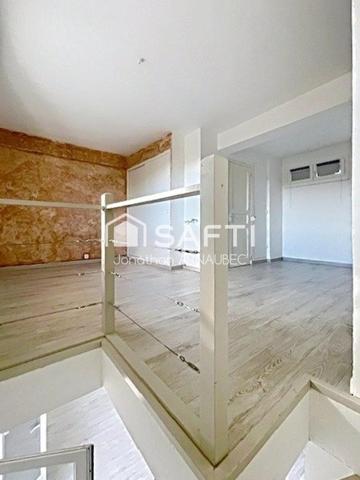 Duplex lumineux au dernier étage avec balcon plein sud et vue dégagée