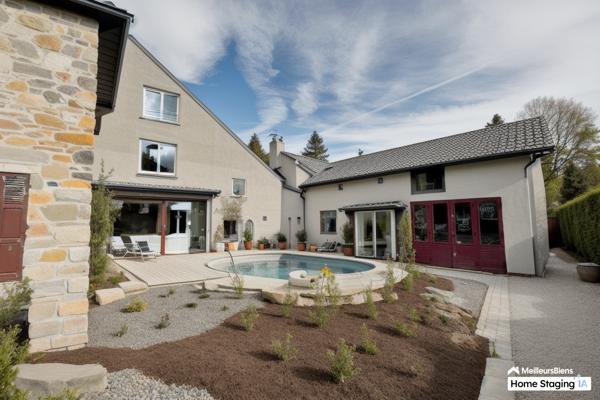 Maison de village en pierre et son gîte à Voiteur