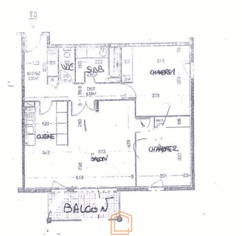 Appartement 3 pièce(s) 2 chambre(s) 70.11 m²