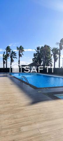 T3 double terrasse, piscine, bord de mer