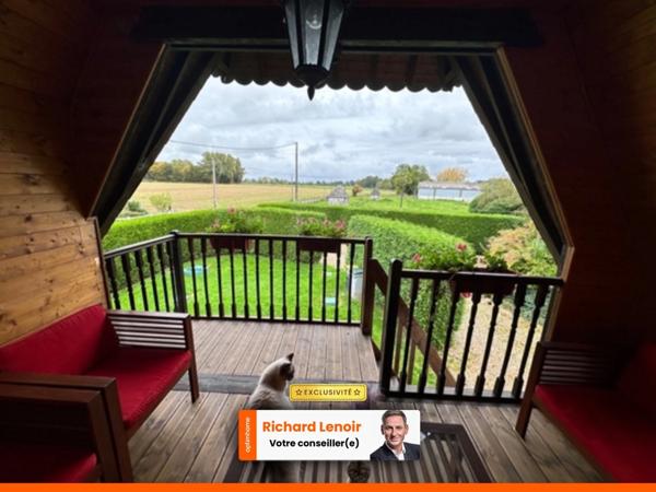 Charmante grange normande rénovée avec goût et son pigeonnier près de Pont-Audemer