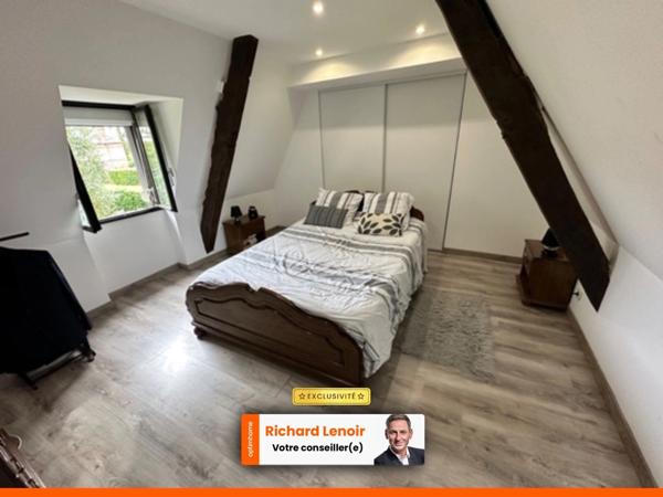 Charmante grange normande rénovée avec goût et son pigeonnier près de Pont-Audemer