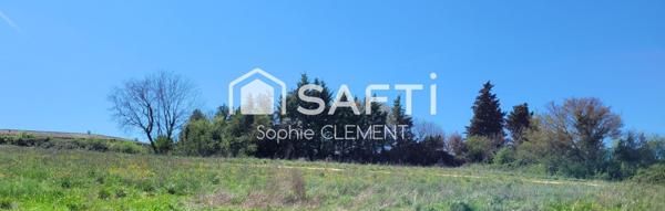 Terrain à bâtir viabilisé de 575 m² au CALME