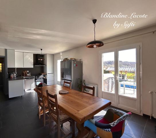 Maison 115m2 4 chambres terrain clos garage