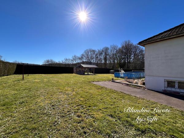 Maison 115m2 4 chambres terrain clos garage