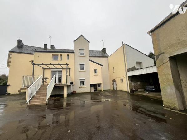 A VENDRE BAUD : MAISON avec 2 appartements locatifs