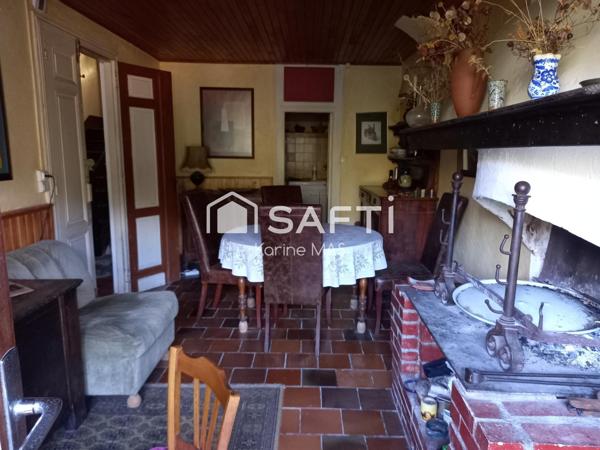 Maison 6 chambres avec extérieur et garage