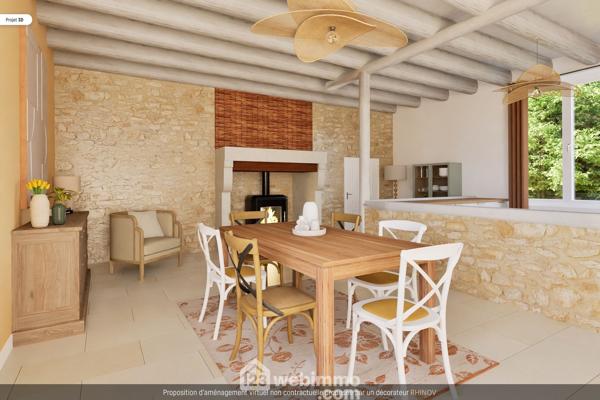 Longère 295 m² à Sommières-du-Clain 86160