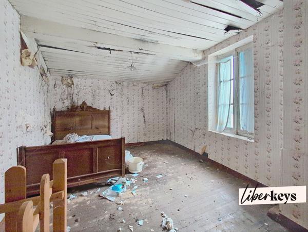 Montreuil-Bellay – Ensemble immobilier avec fort potentiel, vue sur le Thouet, terrain de 1 473 m², maison + maisonnette indépendante + caves troglodytes