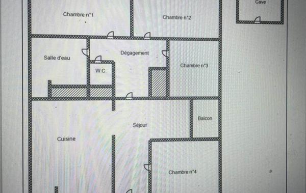 Vente Appartement P5 + balcon Petite-rosselle   