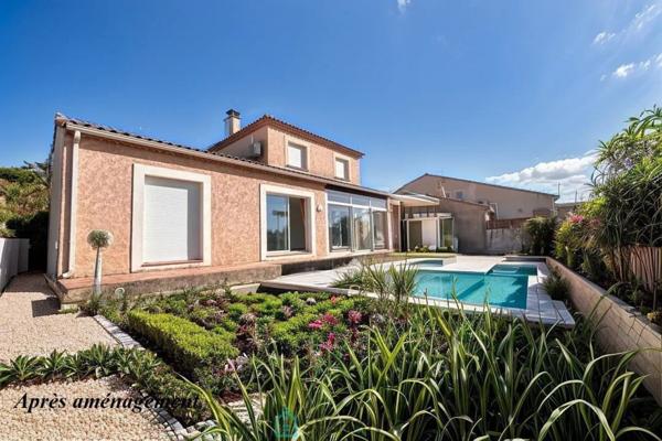 Spacieuse villa sise sur un terrain de 493m² - Bouzigues