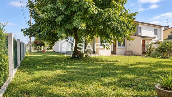 Maison 4 chambres jardin garage