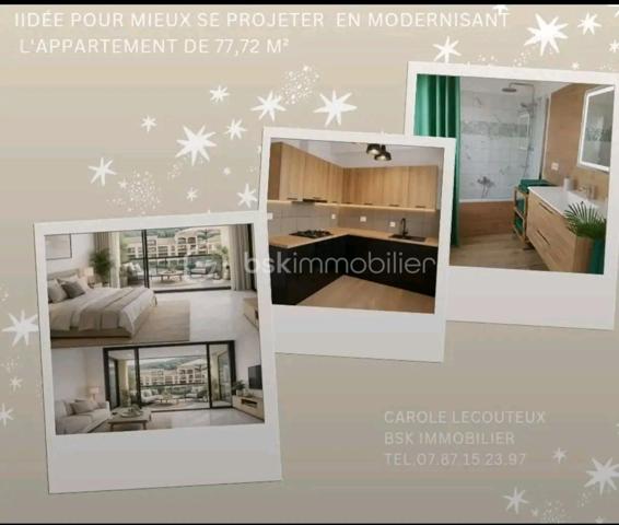 Appartement de 77,72 m²