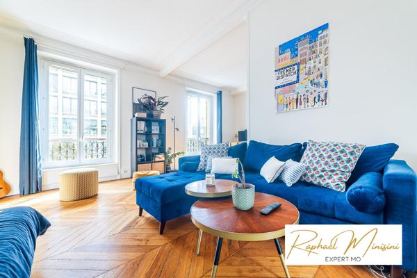 Paris (75004) Appartement trois pièces de 58 m2 à deux pas de l'île Saint-Louis