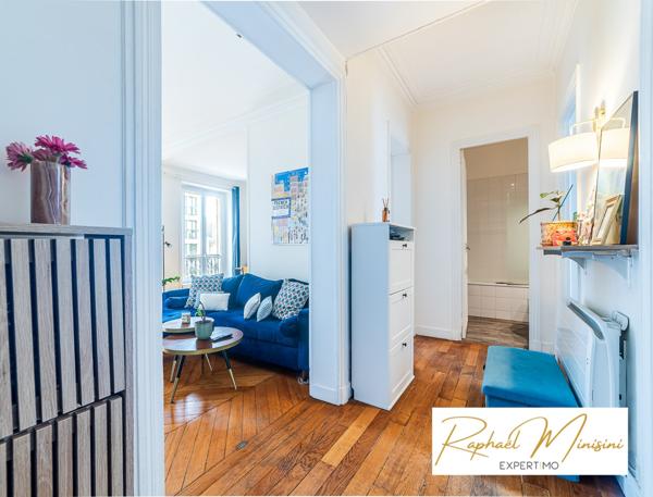 Paris (75004) Appartement trois pièces de 58 m2 à deux pas de l'île Saint-Louis