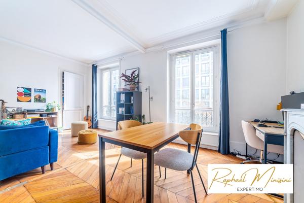 Paris (75004) Appartement trois pièces de 58 m2 à deux pas de l'île Saint-Louis