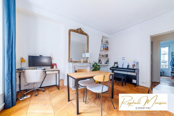 Paris (75004) Appartement trois pièces de 58 m2 à deux pas de l'île Saint-Louis