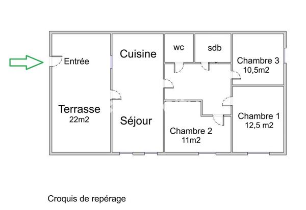 Appartement 4 pièces - 71 m²