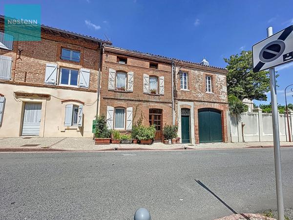 Maison de ville à vendre 169m2 avec jardin, à Nailloux -31560