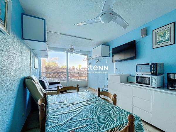 Studio dans une résidence avec piscine sur Argeles sur Mer