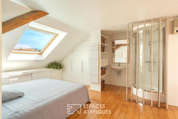 Dernier étage avec balcon quartier Contades